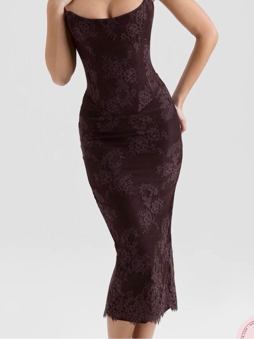 Larra House of CB Midi Dress + Bolero Size Small - Picture 4 of 7